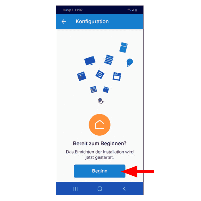 Home+Control App Legrand Einrichten