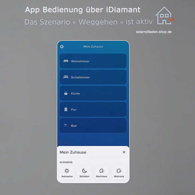 Home+Control App Legrand Zuhause